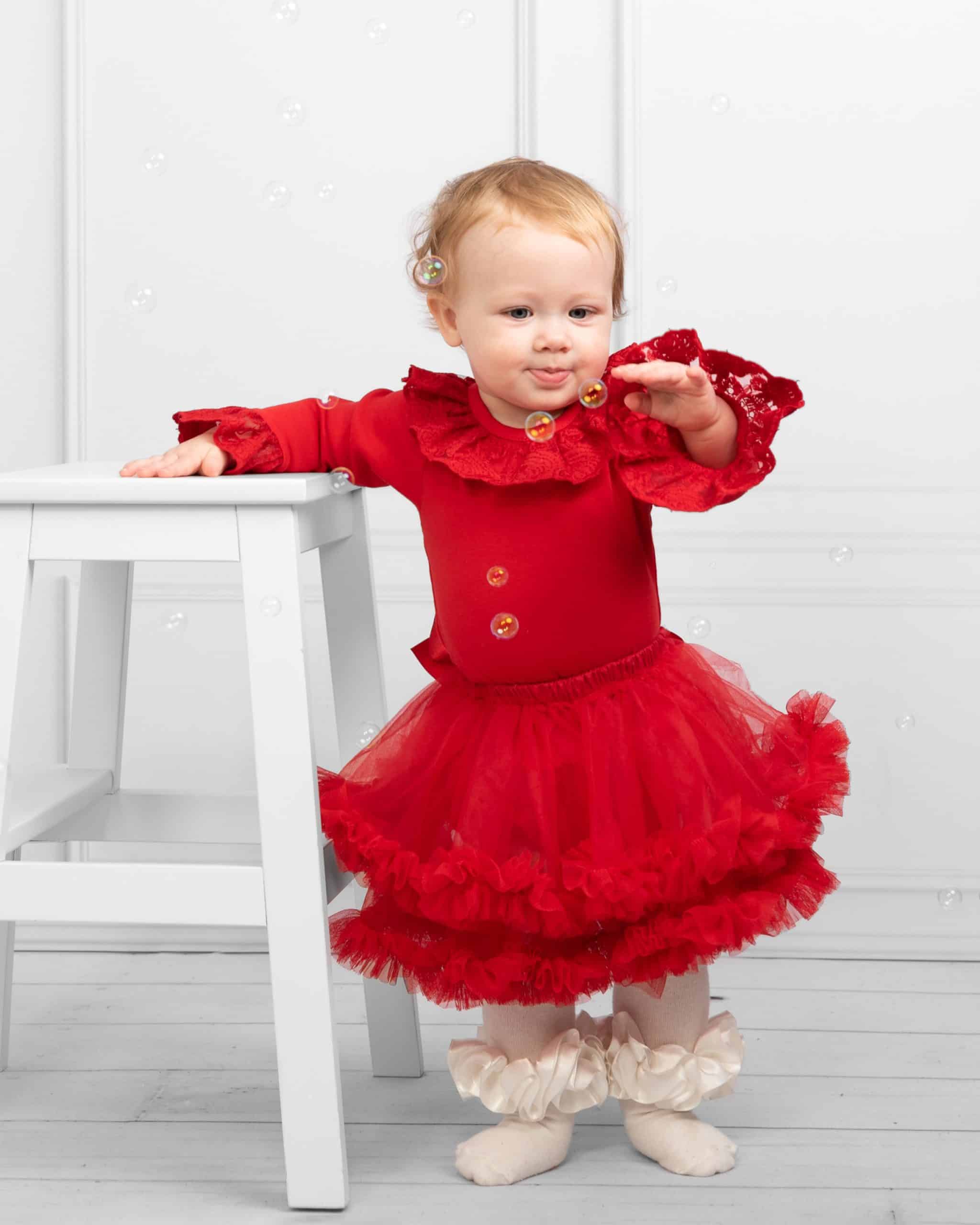 Caramelo Kids Baby Girls Red Tutu Skirt – Perfect Little Thing