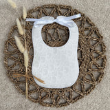 Baby's Handmade White Dior Bib