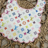 Baby Girl’s multi Colour inspired Bib