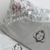 Baby Girl's Carousel Cot Bedding Set