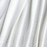 Baby's Luxury White Lace Shawl