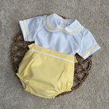 Baby Girls Lemon Shirt and Bloomers