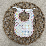 Baby Girl’s multi Colour inspired Bib