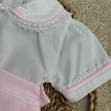 Baby Girls Pink Shirt and Bloomers