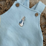 Baby Boys Peter Rabbit Blue Summer Dungarees