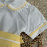 Baby Girls Lemon Shirt and Bloomers