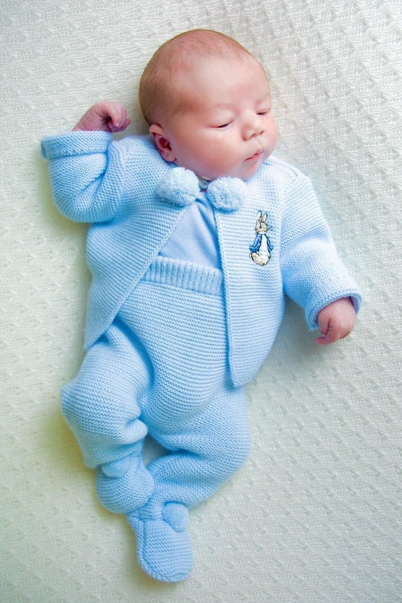 Peter Rabbit Pom Pom Suit Blue – Perfect Little Thing