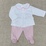 Perfect Little Thing Soft Shirt & Trouser Set - Pink