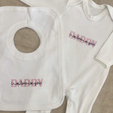 Perfect Little Thing Daddy I Love You Sleepsuit and Bib