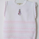 Flopsy Bunny Girls Pointelle Romper