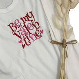 VALENTINES DAY Be My Valentine Baby Grow