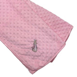 NEW Peter Rabbit & Flopsy Bunny Dimple Blanket - Pink