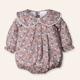 Girls Mac ilusion Vintage Flower Romper