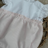 Girls Pink Summer Romper
