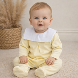 Baby Lemon Cotton Bib Sleepsuit