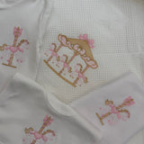 Baby Girls Carousel Coming Home Set
