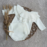 Baby Girls Ivory Louvre Knitted Jam Set