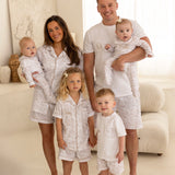 Daddy Beige Safari Matching Summer Pyjamas