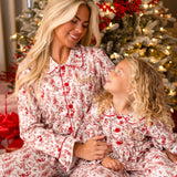 PRE-ORDER Woman’s Christmas Toile Print Pjs