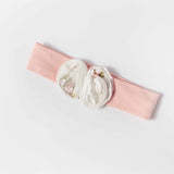 Perfect Little Thing Girls Pink Headband With Flowers