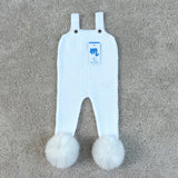 NEW SEASON Mac Ilusion Baby White Knitted Romper