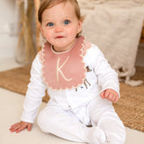 Baby Girls Bambi Handmade Baby grow and Bib