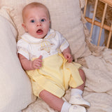 Baby Boy's Lemon Easter Hot Air Balloon Romper