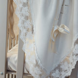 Baby’s Cream Lace Muslin