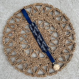 Navy Dior Inspired Handmade Dummy Clip