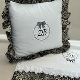 Baby's Leopard Print Cot Bedding Set