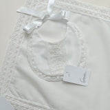 Granlei Spanish Bib & Muslin Set | Luxury Baby Gift