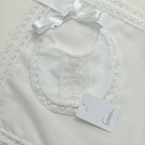 Granlei Spanish Bib & Muslin Set | Luxury Baby Gift
