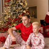 PRE-ORDER Boys Christmas Red Toile Print Pjs