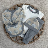 Baby Boy’s Grey Premature 5 Piece
