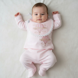 Baby Girls Pink Hot Air Balloon Set