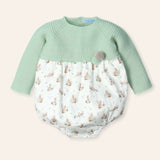 NEW SEASON Mac ilusion Mint Green Romper - 3 Months