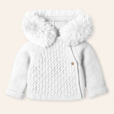 NEW SEASON Mac Ilusion White Faux Furr Jacket
