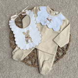 Baby Bunny Beige 3 Piece Gift Set
