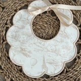 Unisex Baby Safari Handmade Sleepsuit and Bib