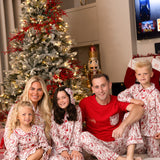 PRE-ORDER Boys Christmas Red Toile Print Pjs
