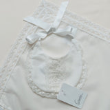 Granlei Spanish Bib & Muslin Set | Luxury Baby Gift