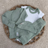 Baby Boy’s Personalised Green Premature 4 Piece