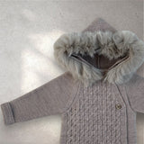 NEW SEASON Mac Ilusion Beige Faux Furr Jacket