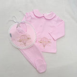 Baby Girls Pink Hot Air Balloon Set