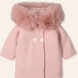 NEW SEASON Mac Ilusion Pink Faux Furr Coat