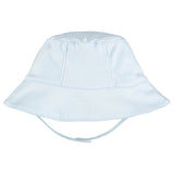 Emile Et Rose Boy's Blue Jersey Fisherman's Hat with chin strap