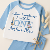 Perfect Little Thing Peter Rabbit When I Wake Up Pyjamas - Blue