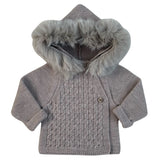 NEW SEASON Mac Ilusion Beige Faux Furr Jacket