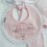 Baby Girls Pink Hot Air Balloon Set