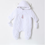 Flopsy Bunny Padded White Flopsy Bunny Snowsuit